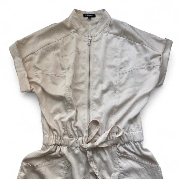 Express Satin Jumpsuit for Women, Small - Picture 1 of 4